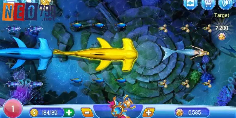 Trong game bắn cá ăn xu cá boss cực giá trị