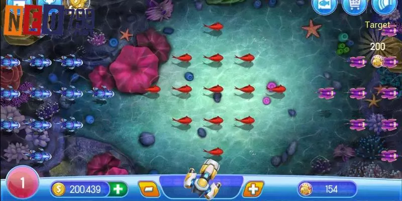 Khi chơi game bắn cá ăn xu cần nâng cấp súng